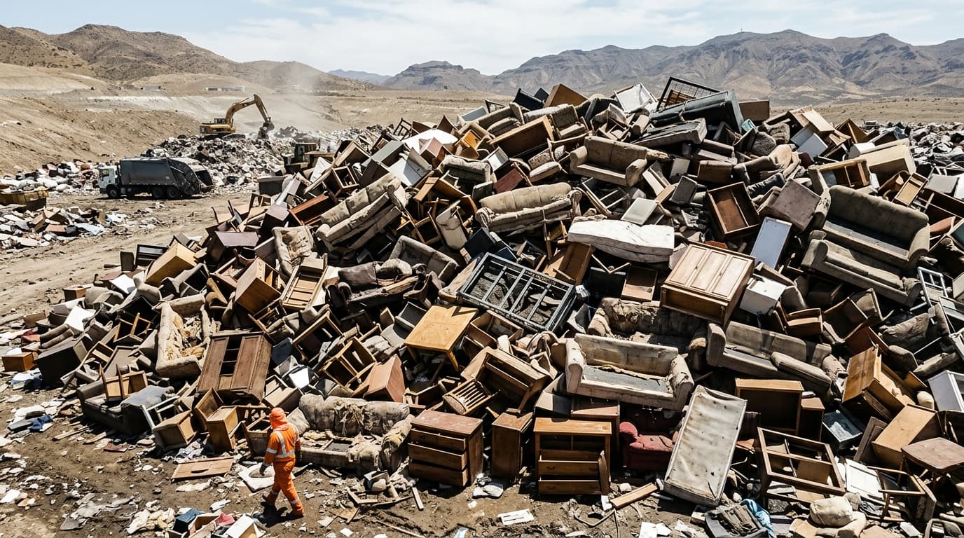 12M - of furniture discarded annually