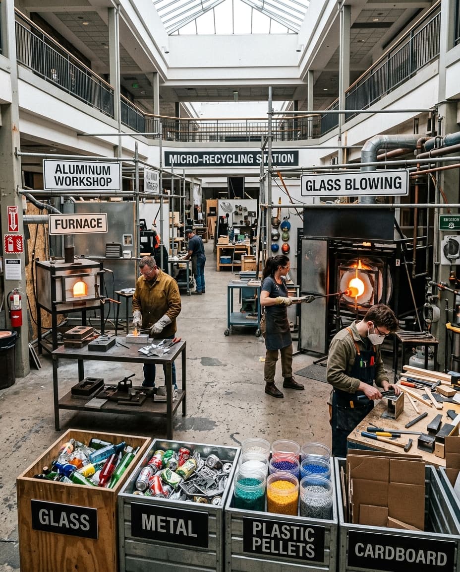 The Micro-Recycling Station