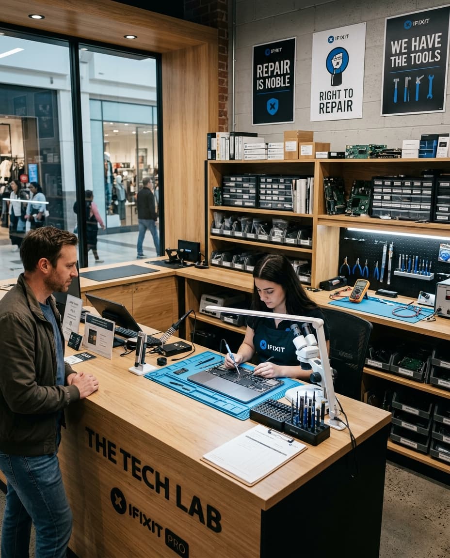 The Electronics Repair Counter